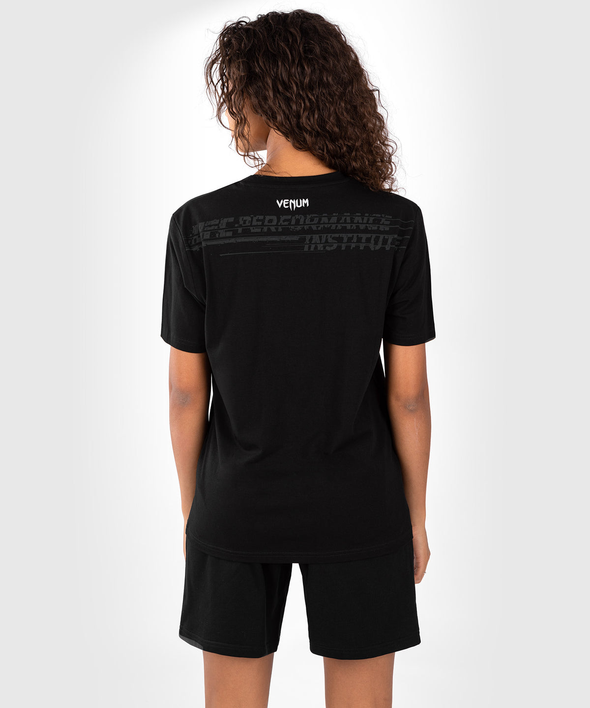 UFC Venum Performance Institute 2.0  Camiseta de mujer - Negra/Roja