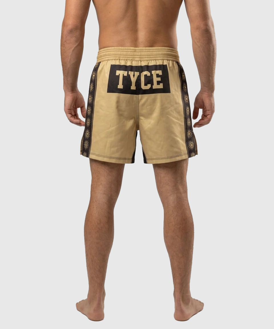 TYCE CULTURE OF WAR Alexander der Große Fightshorts - Gold
