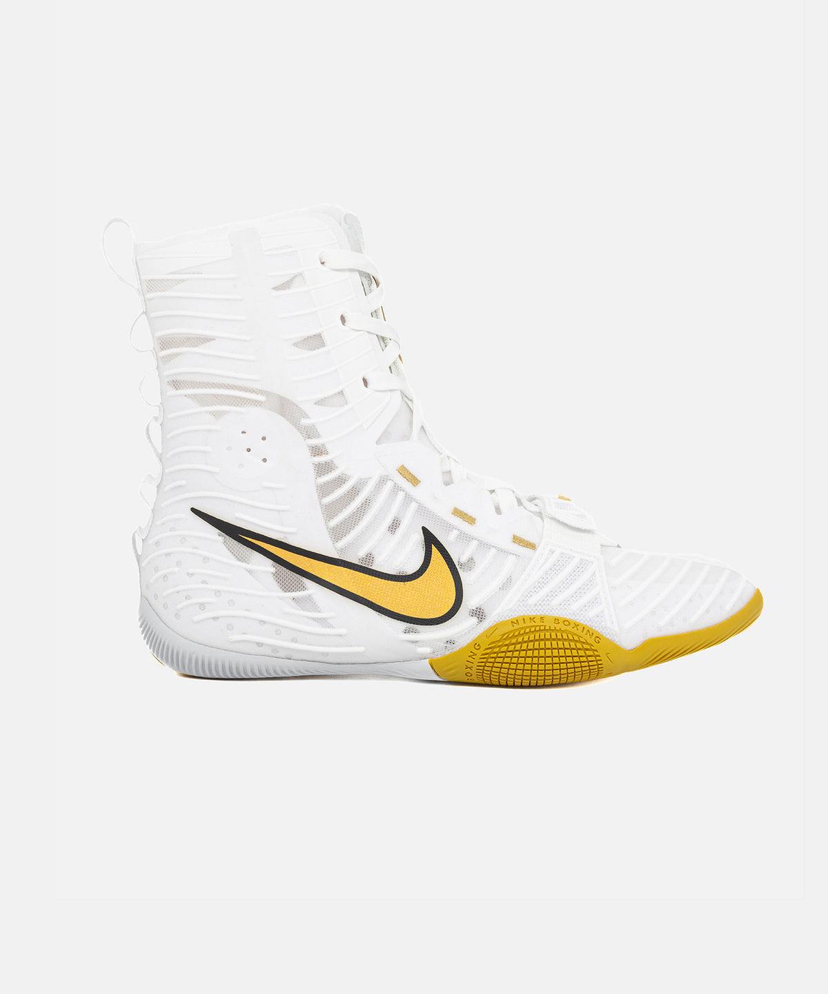 Nike Hyperko 3 Botas de Boxeo - Blanco/Oro