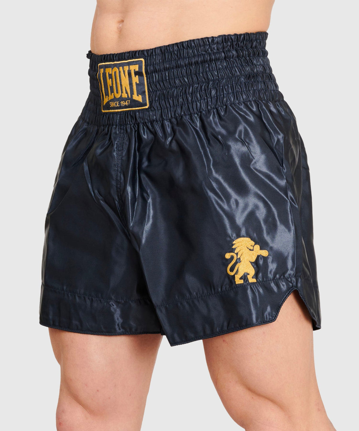 Short Muay Thaï Leone Basic - Bleu