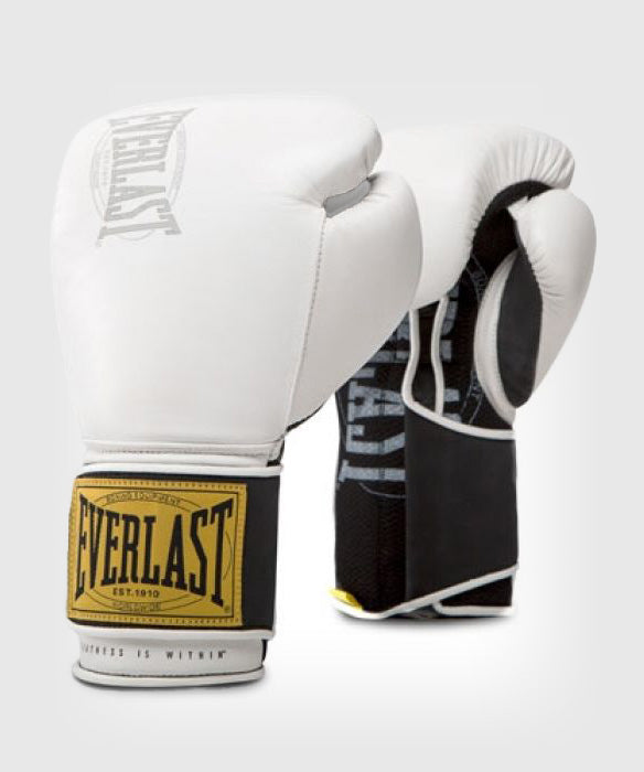 Everlast 1910 Training Guantes de Boxeo - Blanco