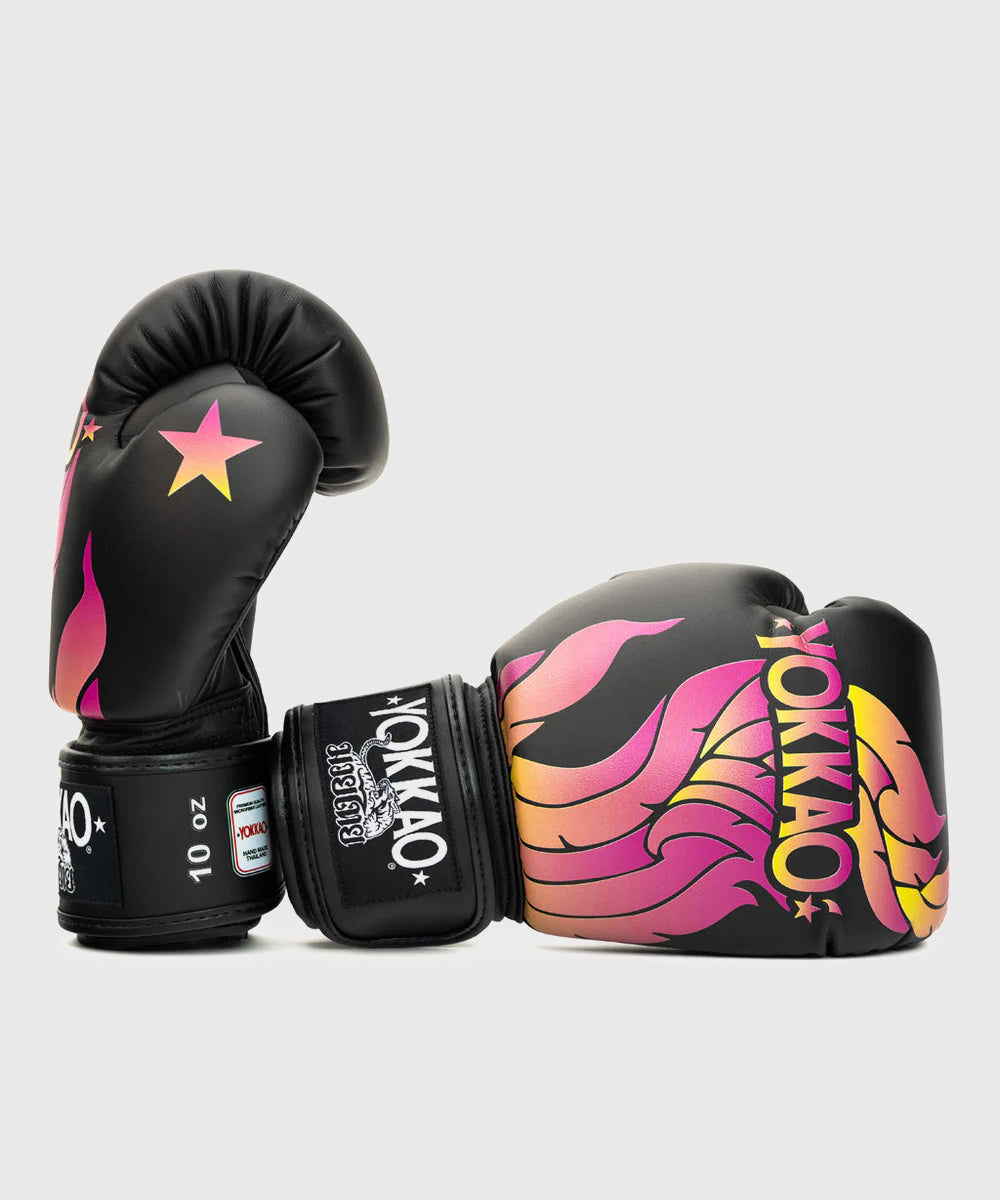 Yokkao The Flame Guantes de Boxeo - Negro