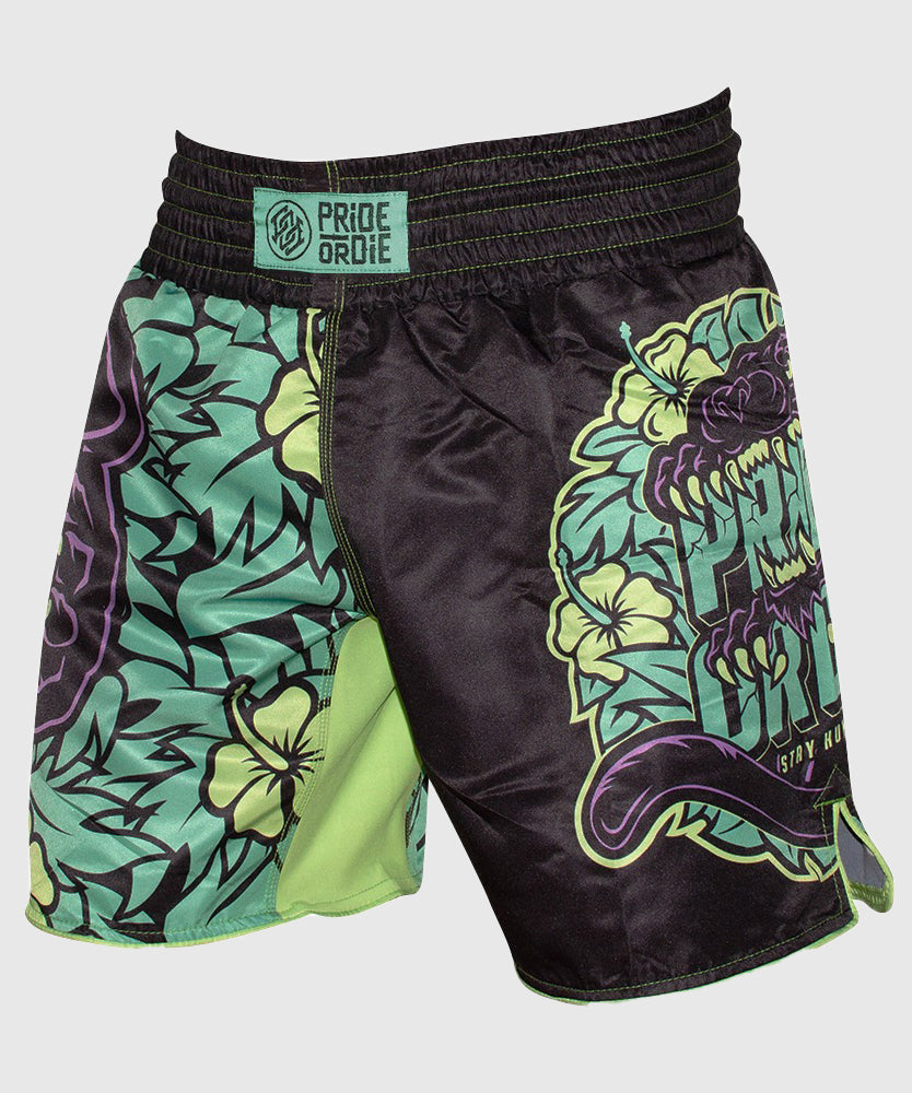 Short de MMA Pride Or Die Stay Hungry - Noir