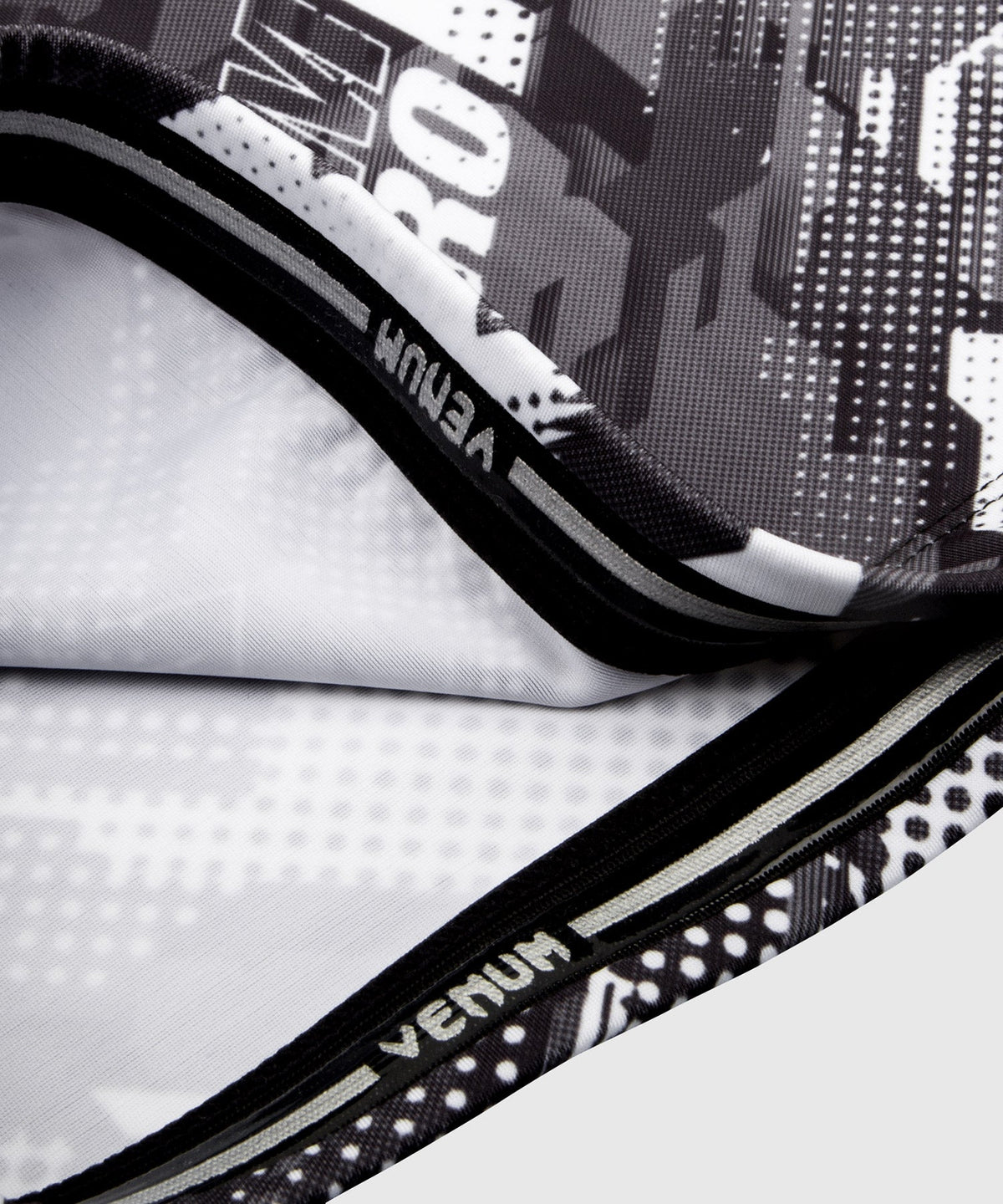 Venum Tecmo Rashguard - Kurzarm - Grau