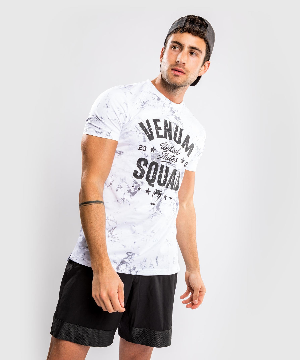 Venum Squad T-shirt - White/Grey