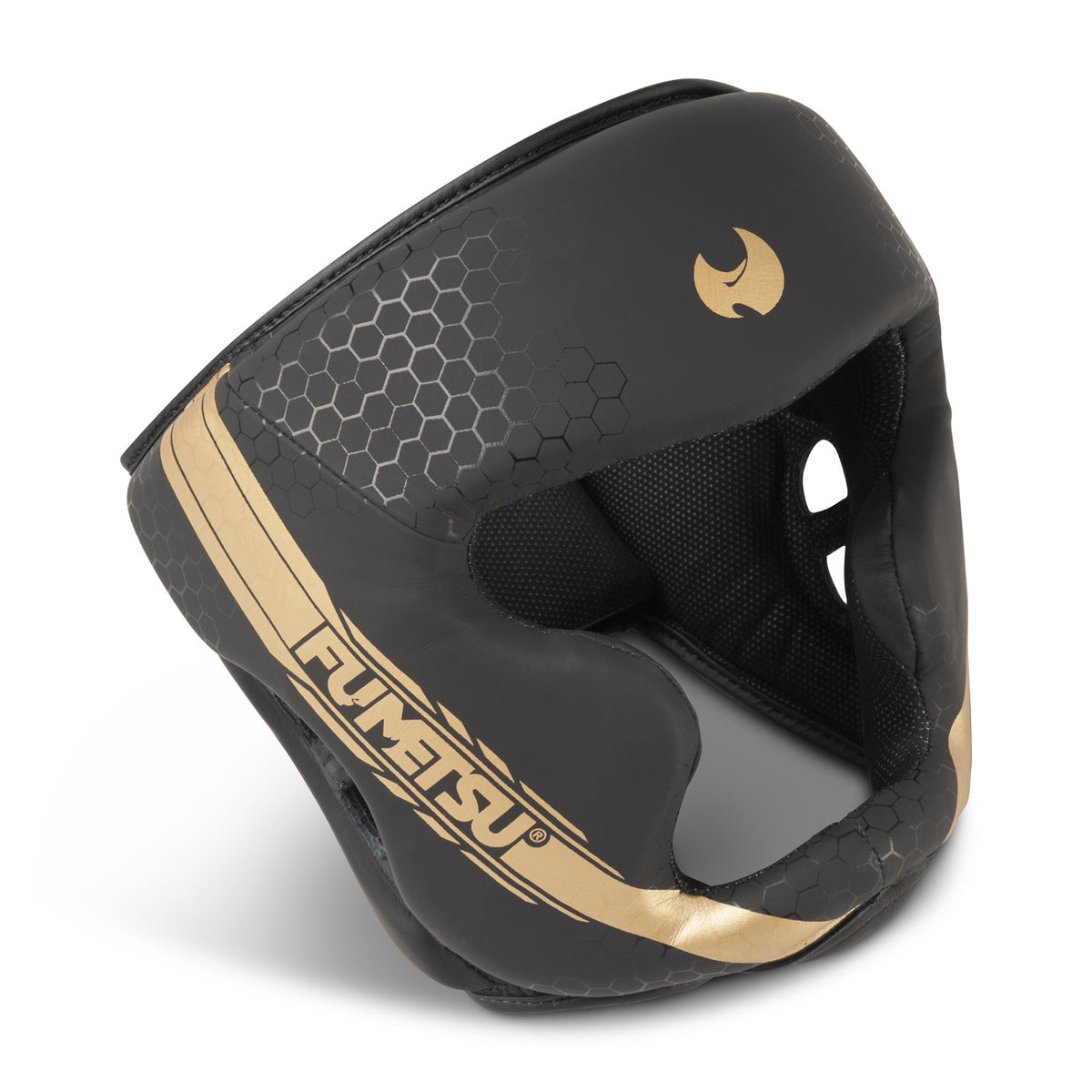 Fumetsu Alpha Pro Casco de Boxeo - Negro/Oro