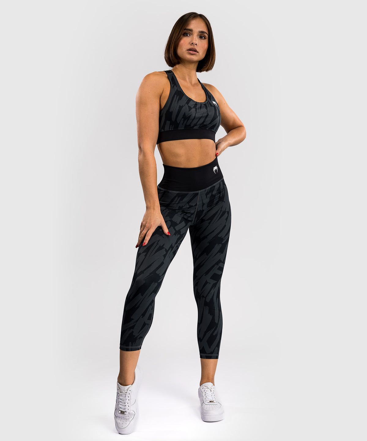 Venum Graffiti Leggings 7/8 da Donna - Carbone Urbano