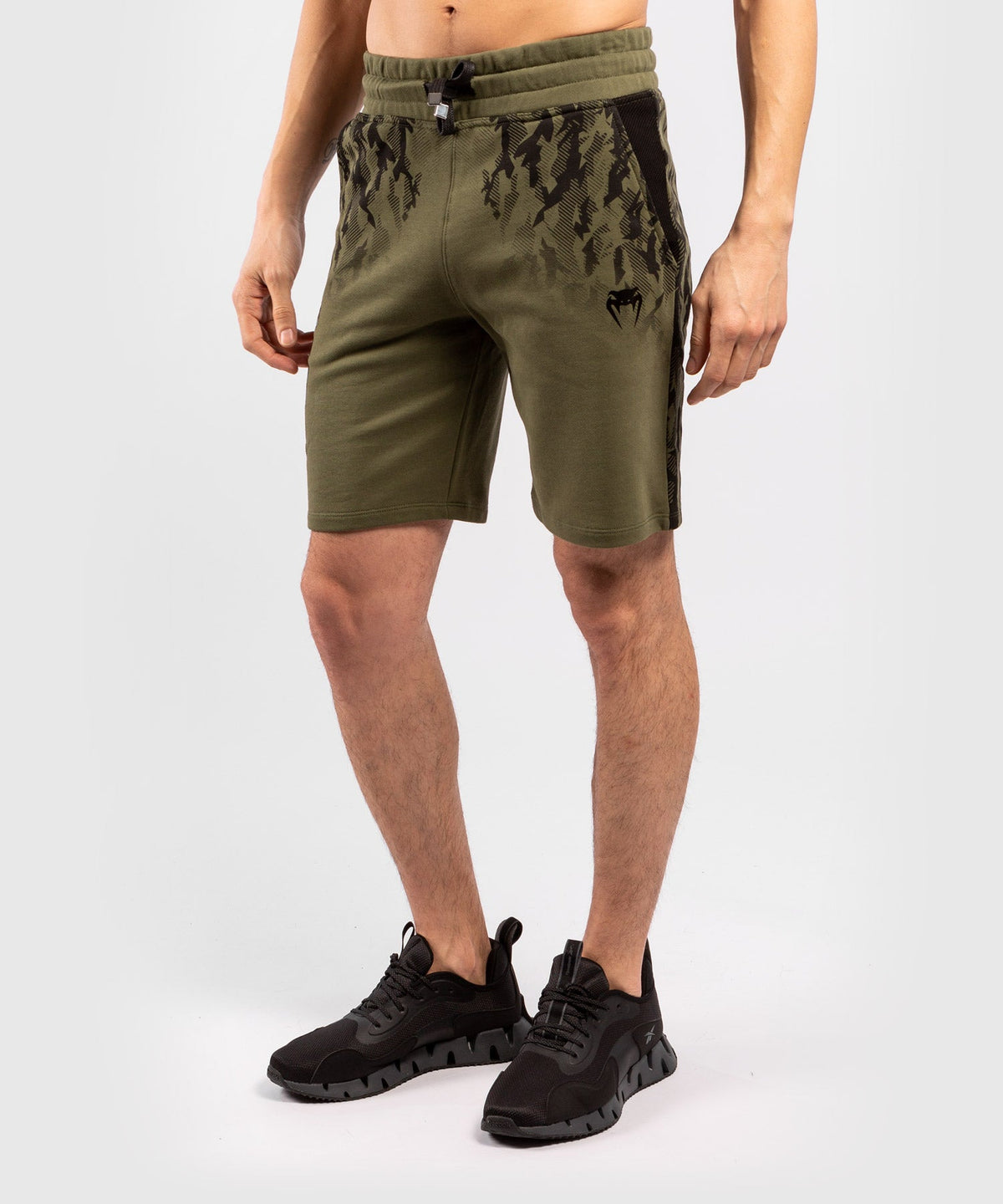 UFC Venum Authentic Fight Week Herren Baumwoll-Sportshorts - Khaki