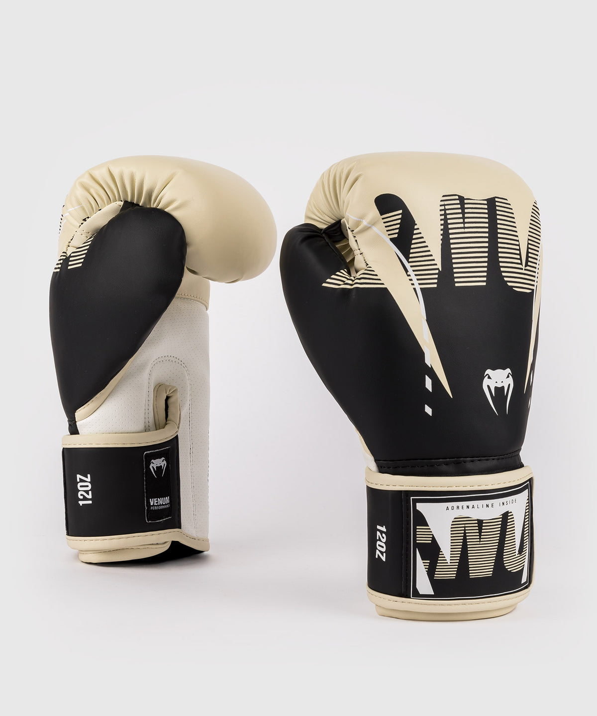Venum Adrenaline Guantoni da Boxe – Nero/Avorio