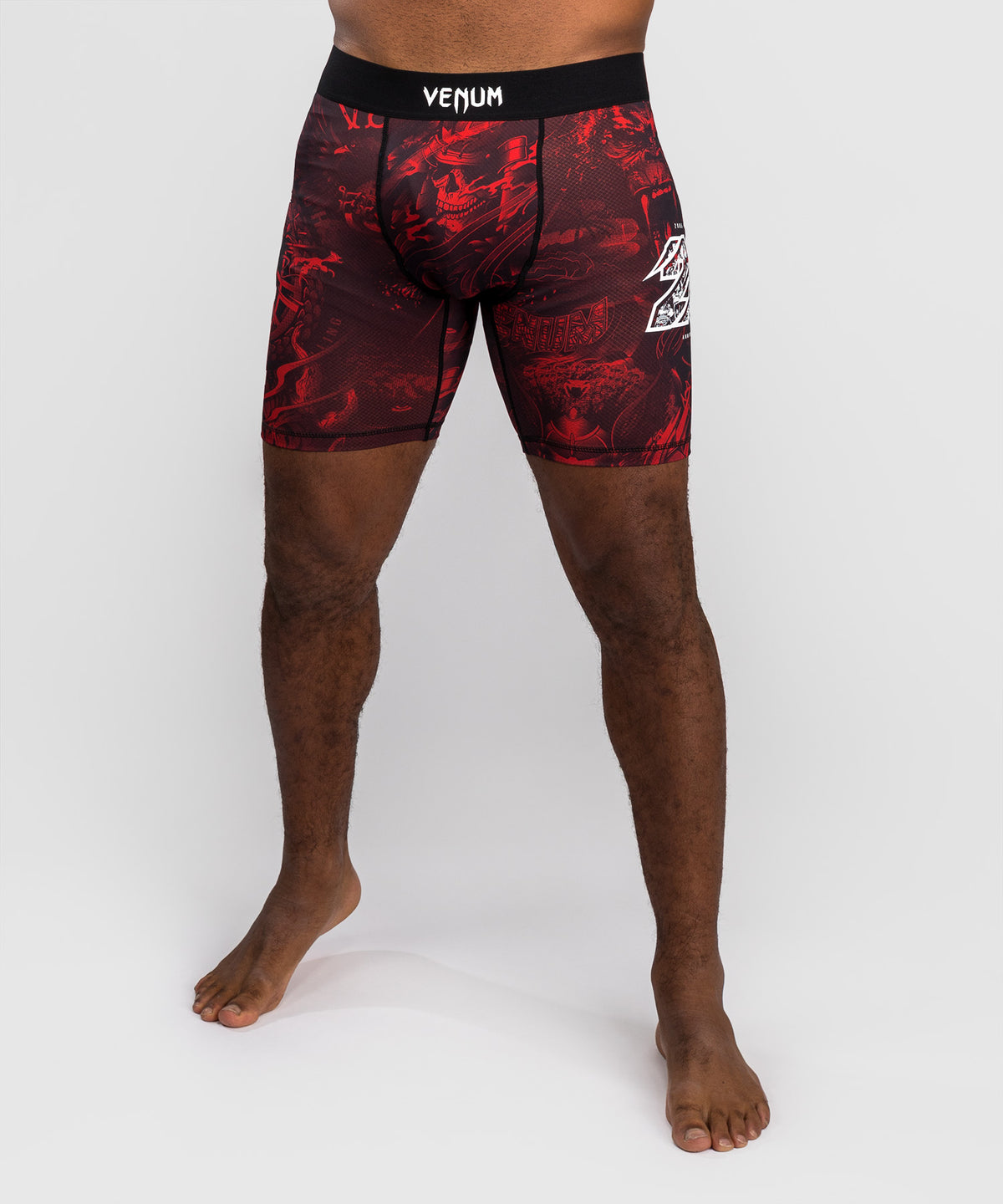 Venum 20th Anniversary Vale Tudo Shorts - Black/Red