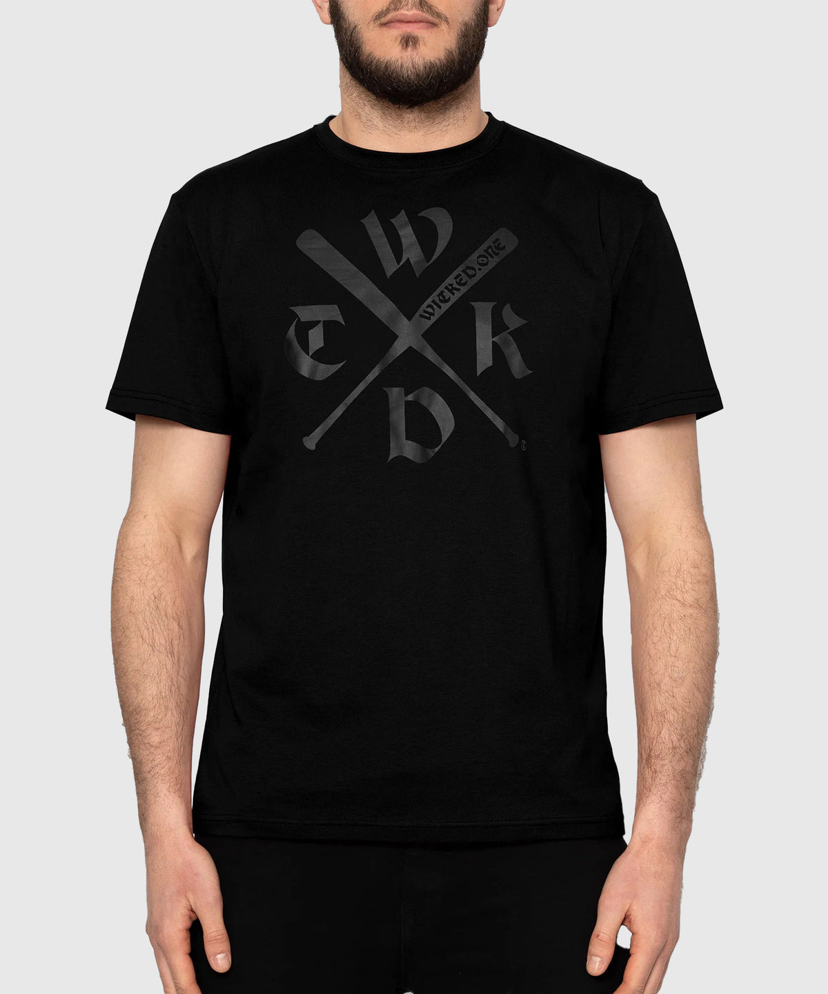 T-Shirt Wicked One Big Team - Noir