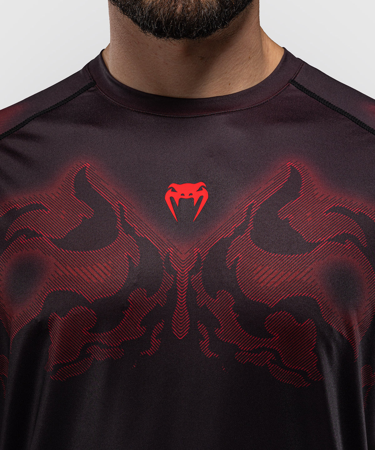 Venum Spectre Maglietta Dry Tech – Nero/Rosso