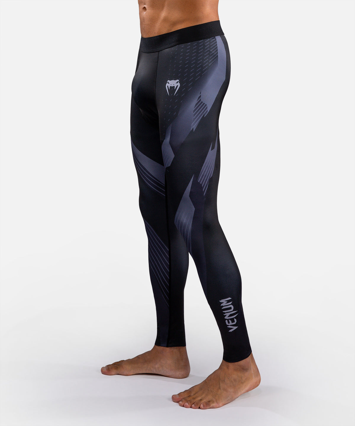 Venum No-Gi 6.0 Spats - Negro/Gris