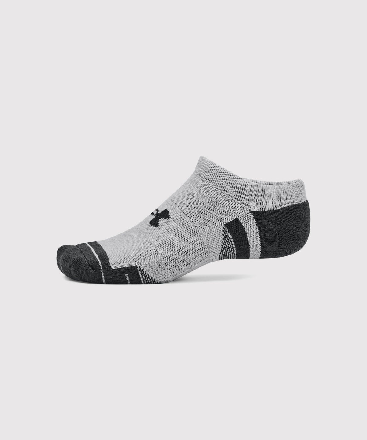 Lot De 3 Paires De Chaussettes Basses Under Armour Ua Performance Tech - Blanc/Noir/Gris