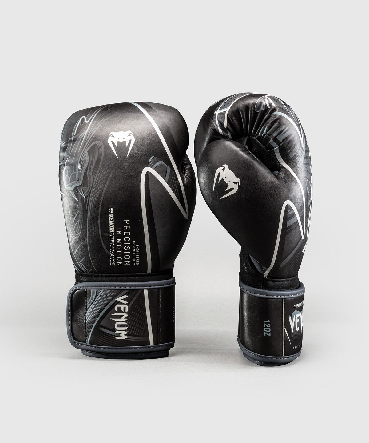 Venum Crimson Viper 2.0 Impact Guantes de boxeo - Negro/Gris