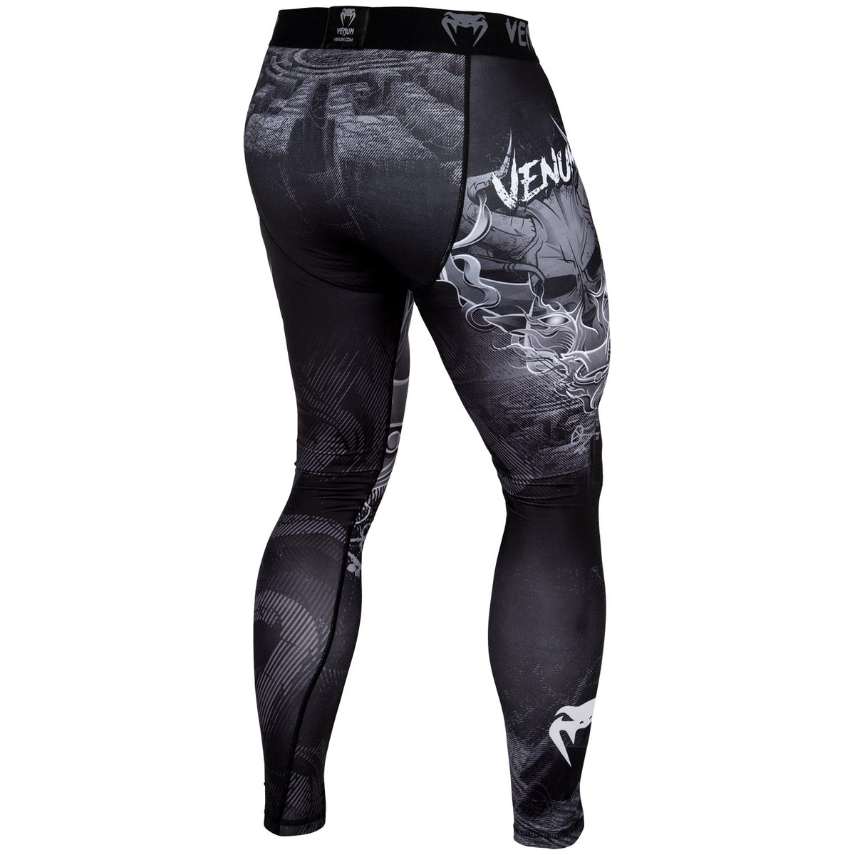 Venum Minotaurus Compression Tights - Black/White