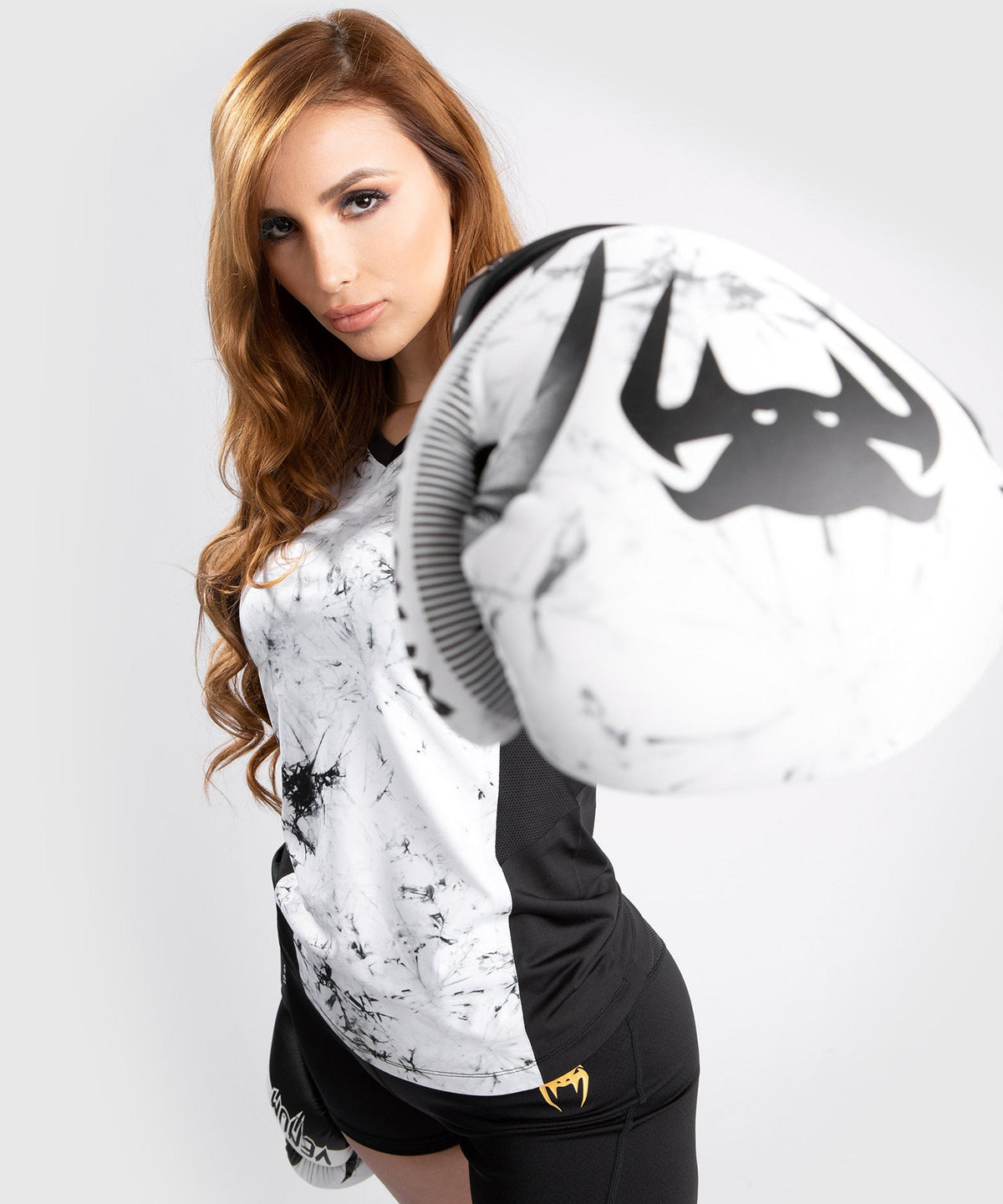 T-Shirt Dry Tech Venum G-Fit Marble - Pour Femmes - Marbre