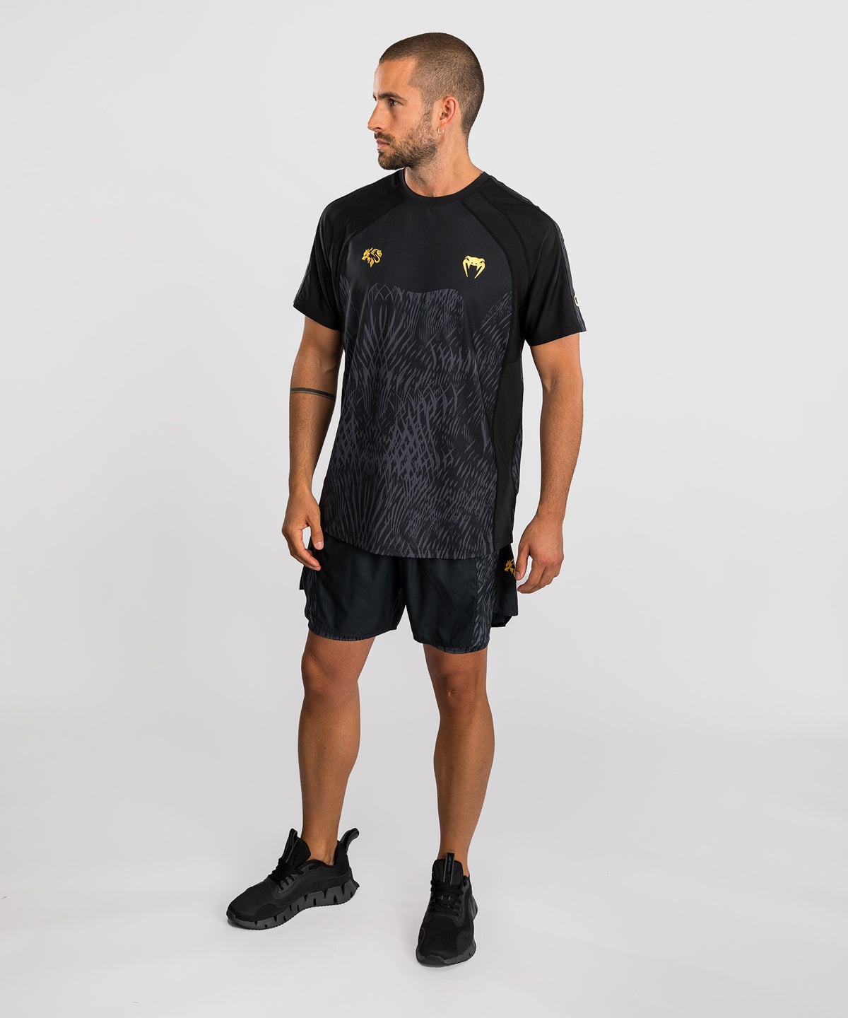 T-shirt Dry-Tech Venum x Chimaev - Noir/Gris