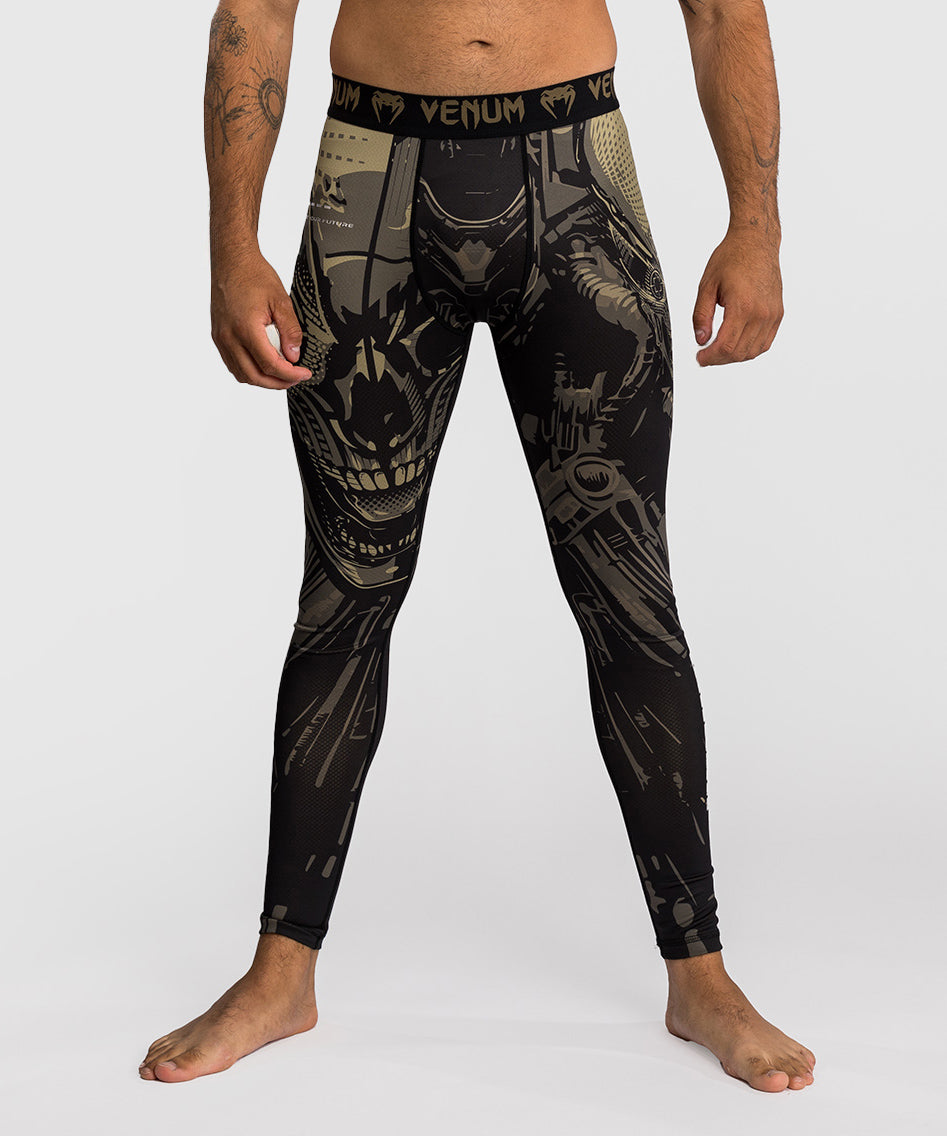 Venum Invader Spats - Schwarz/Sand
