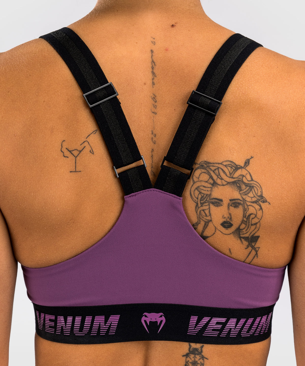 Venum Elevate Sport-BH für Frauen - Dusky Orchid
