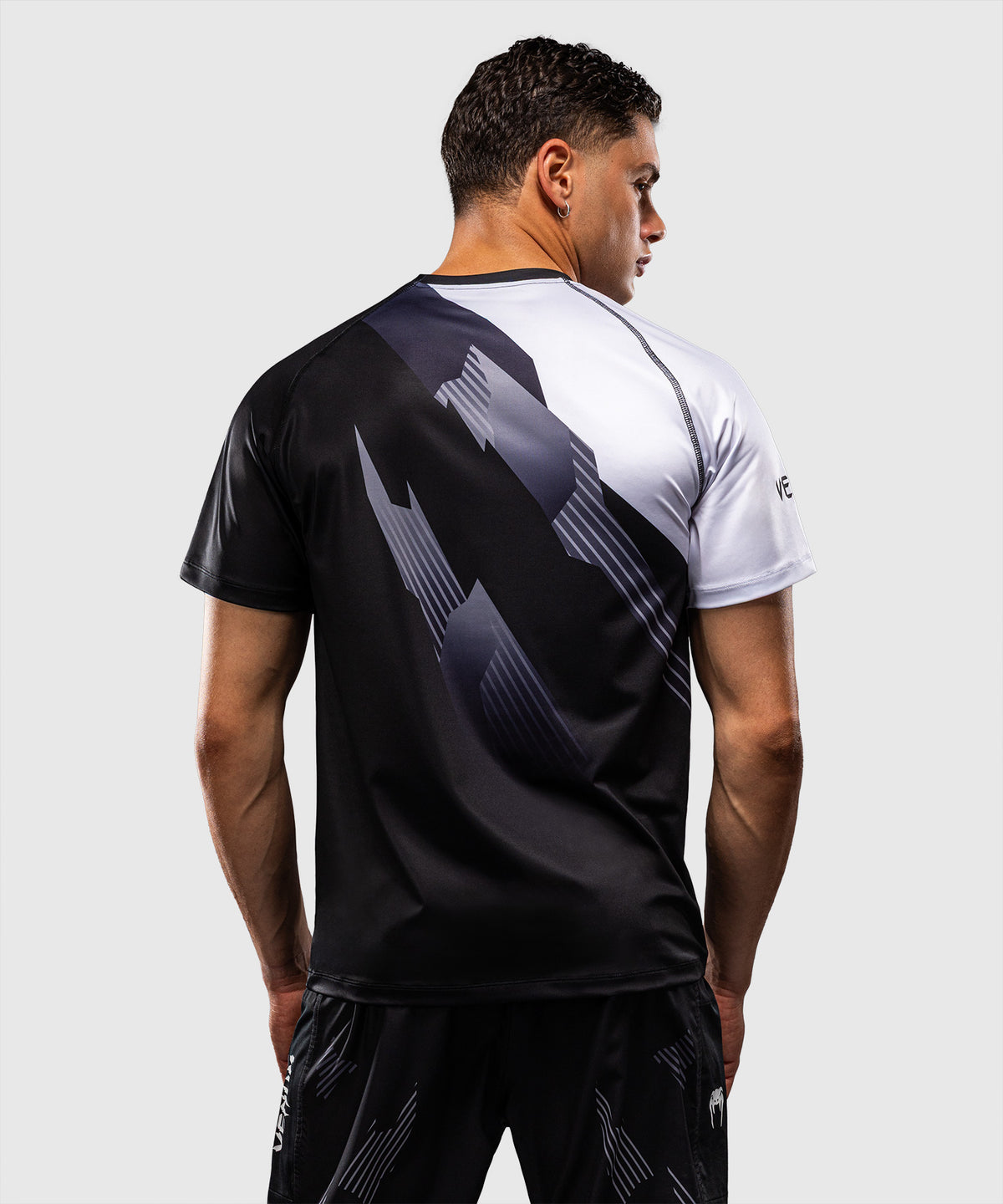 Venum No-Gi 6.0 Dry Tech T-Shirt - Black/White