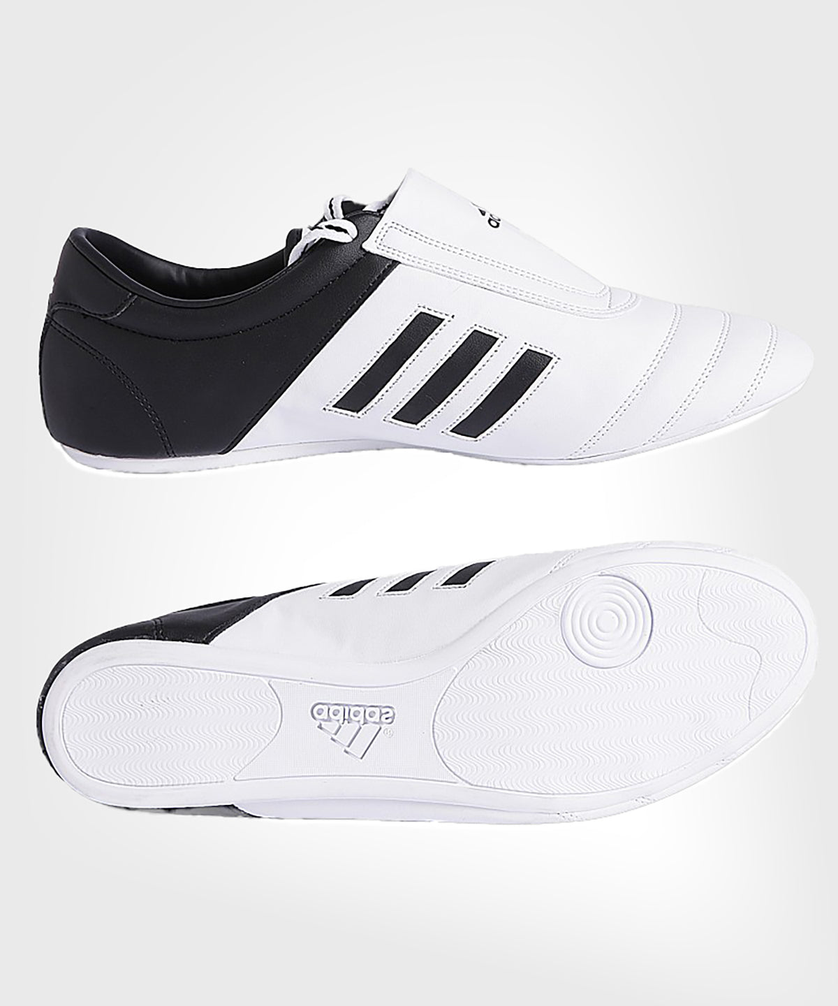 Adidas Adikick Taekwondo Shoes - White/Black