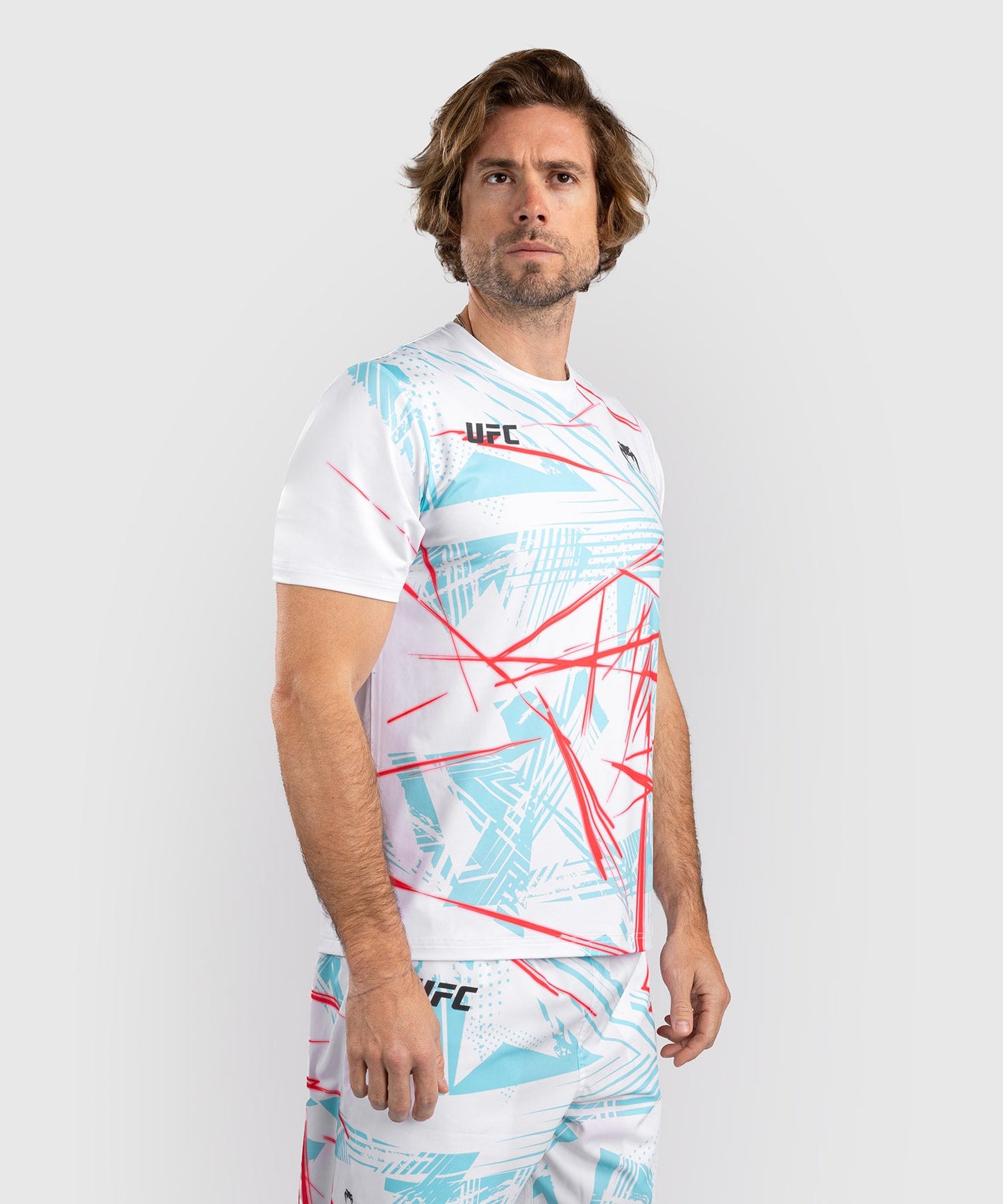 T-shirt Dry-Tech UFC Fusion By Venum Miami Edition Fight Week - Blanc