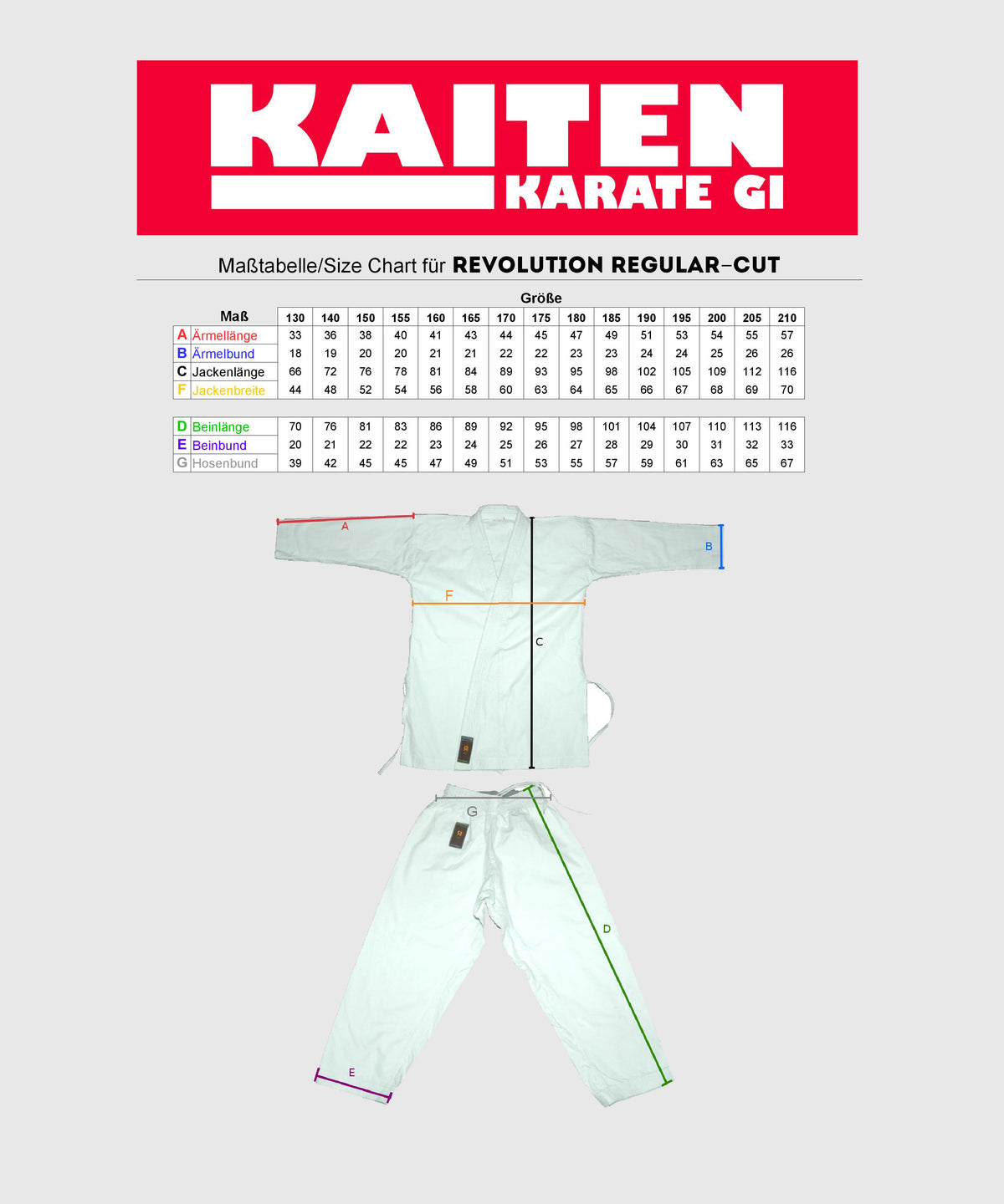 Kaiten Revolution America Regular Karate Gi
