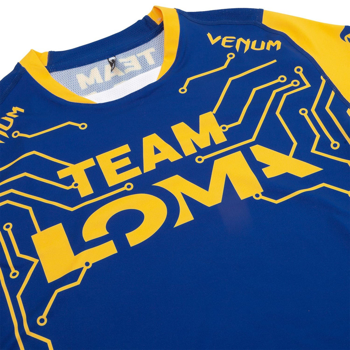 T-shirt Dry Tech Venum Loma Fight - Bleu/Jaune