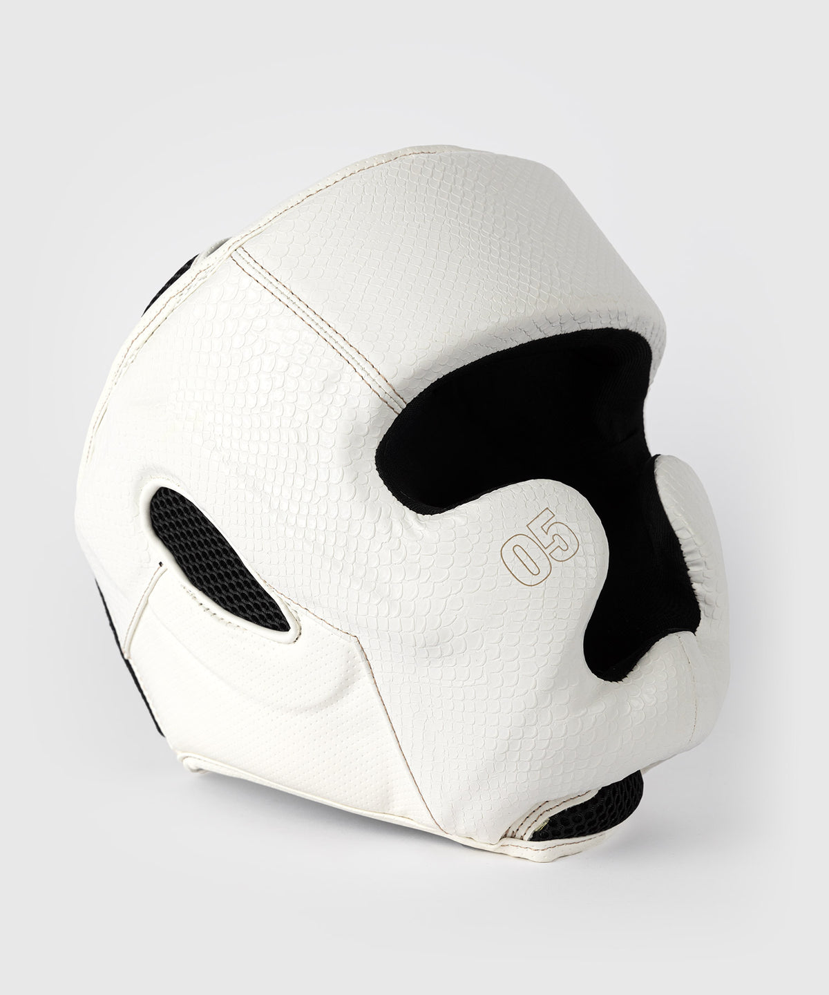 Venum Impact Evo Scales Headgear - Ivory