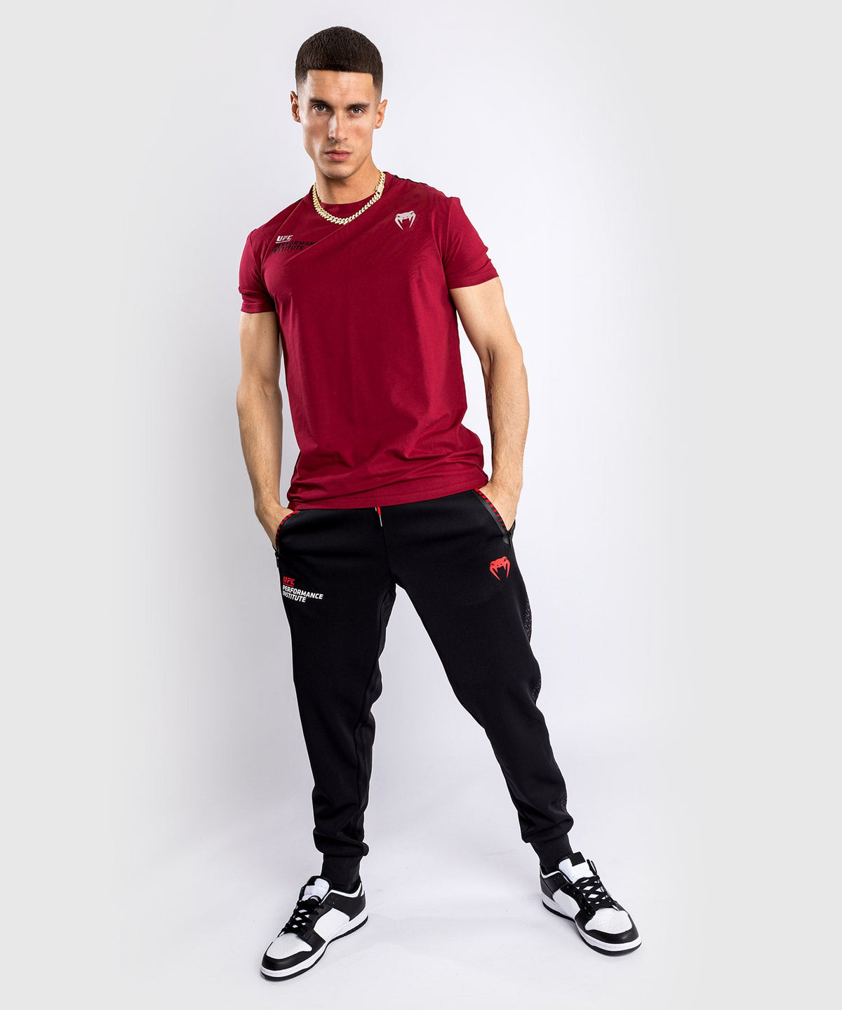Venum Performance Institute UFC T-Shirt - Rot