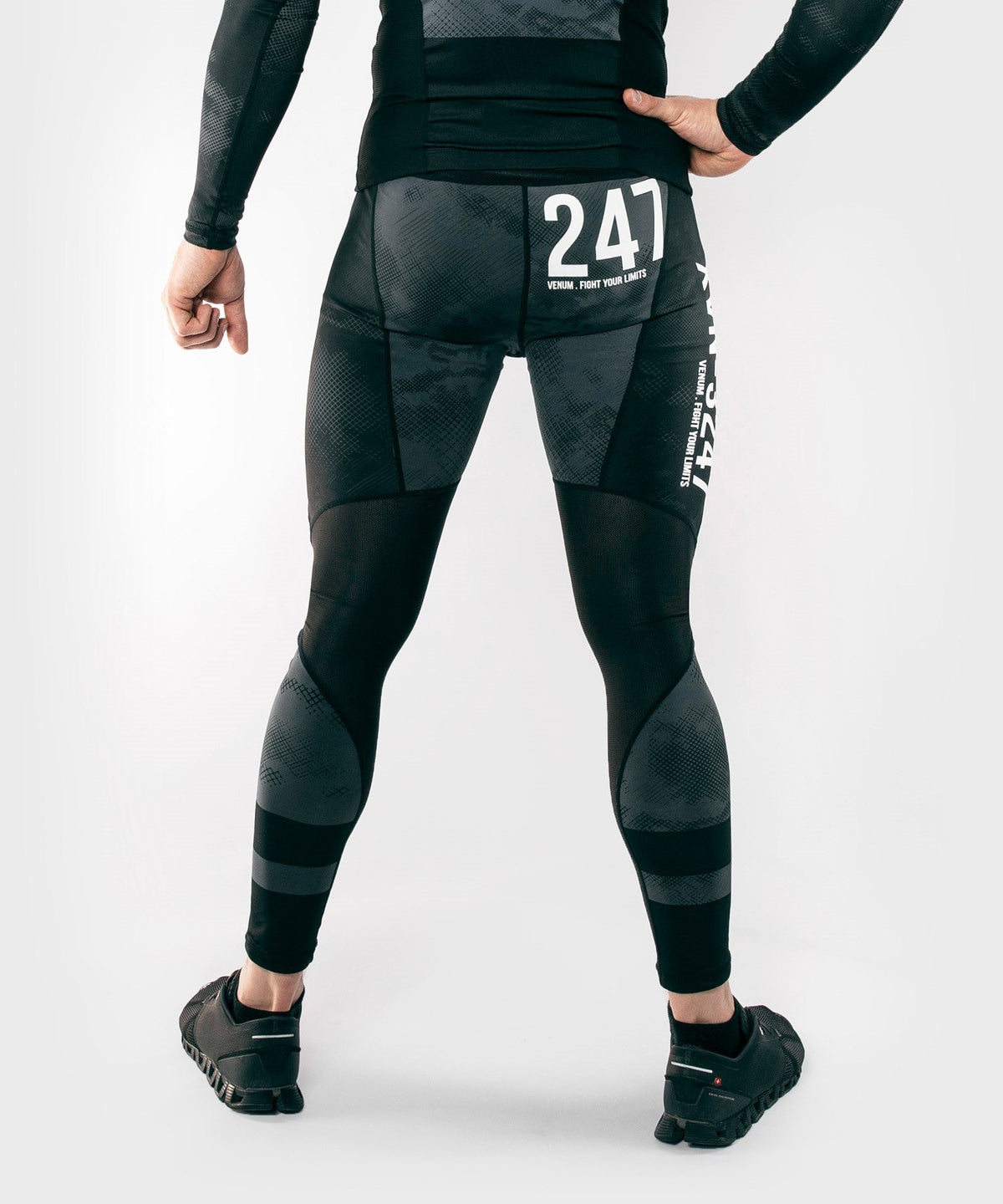 Pantalon de Compression Venum Sky247 - Noir/Gris