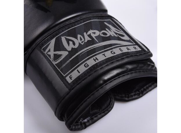 8 Weapons Unlimited Guantoni da Boxe - Nero/Nero