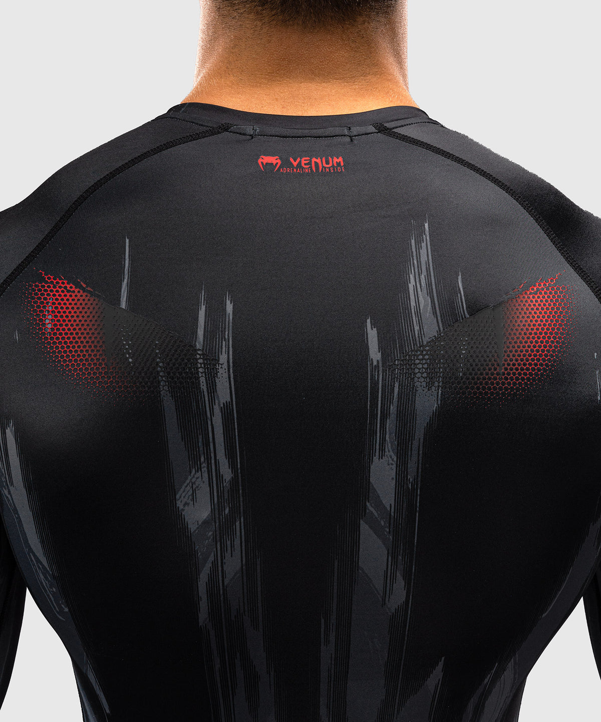 Rashguard à Manches Longues Venum Demon - Noir/Gris