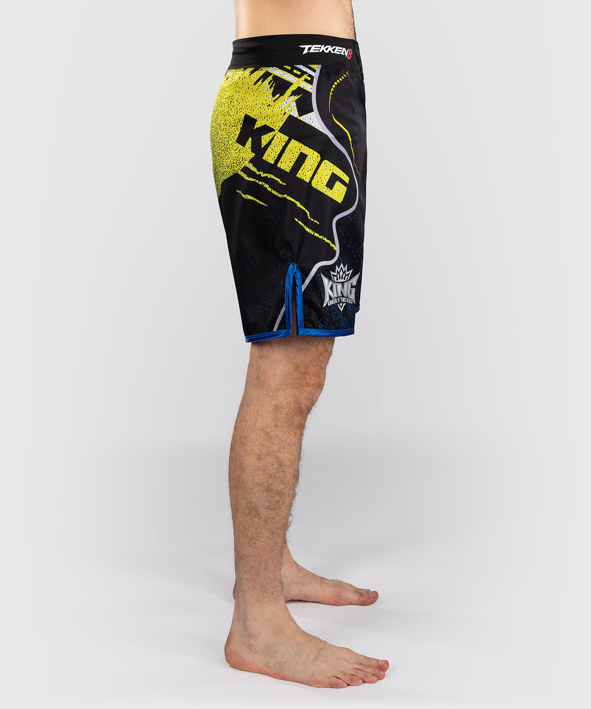 Venum x TEKKEN 8 Pantaloncini da Combattimento - King - Nero/Giallo