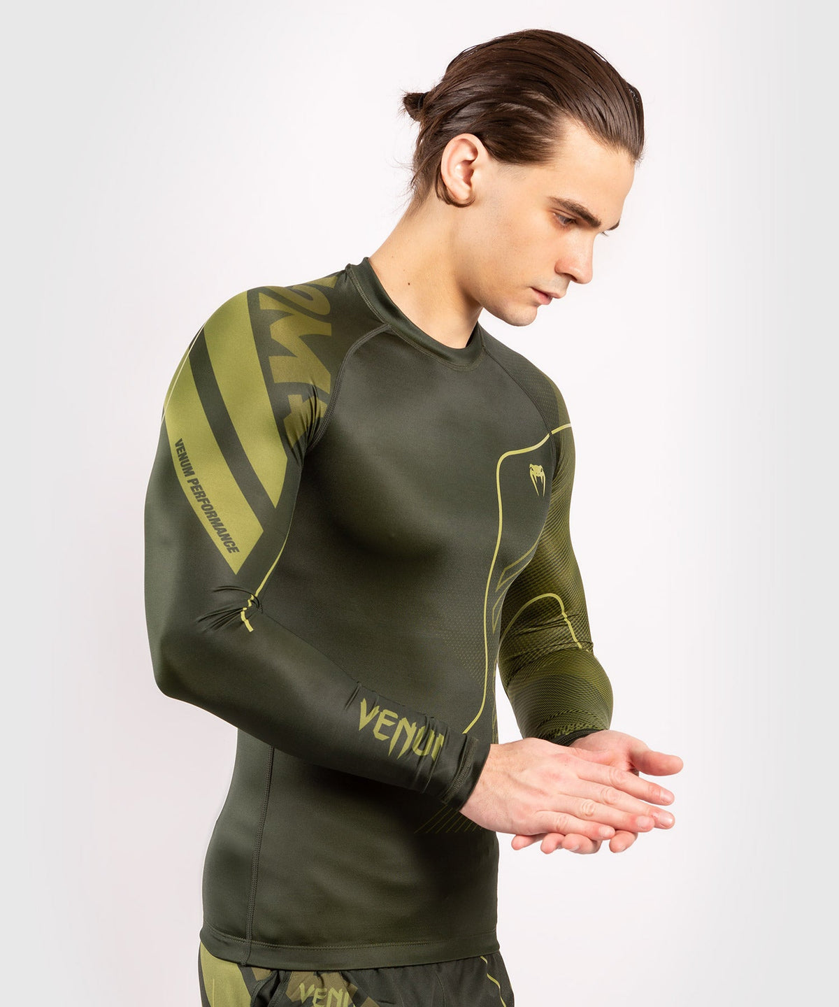 Rashguard Venum Commando Edition Loma Manches Longues - Kaki