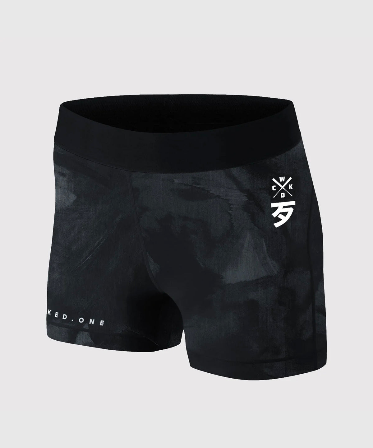 Wicked One Contest Pantaloncini a Compressione da Donna - Nero