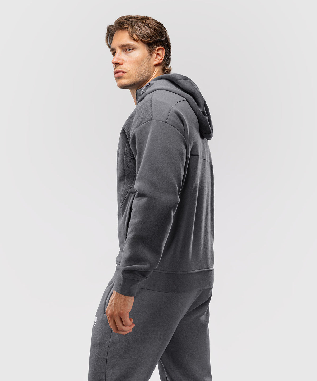 Venum Attack Fleece & Weave Trainingsjacke - Grau
