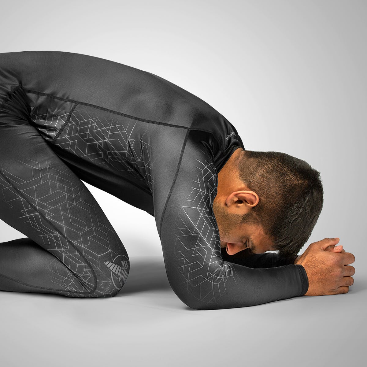Rashguard Hayabusa Geo Manches Longues - Gris