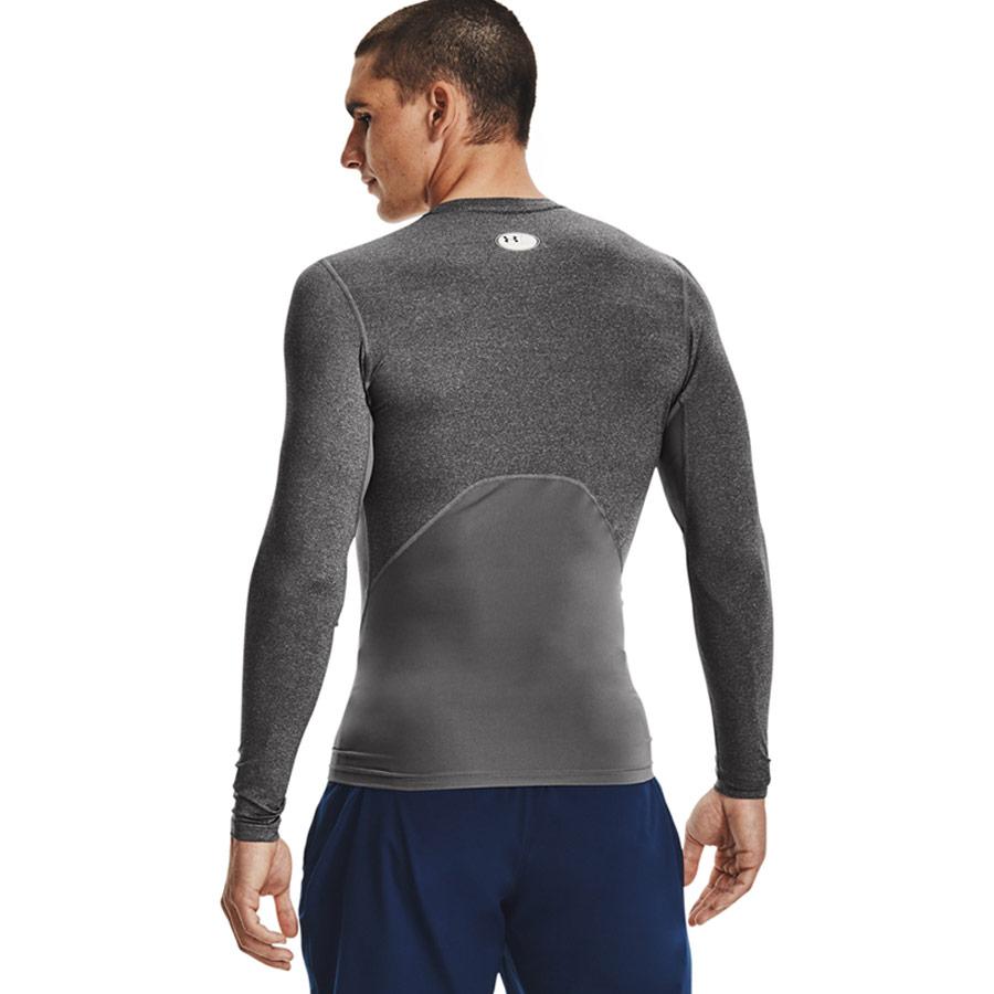 T-shirt Under Armour HeatGear® Armour - Manches Longues - Gris