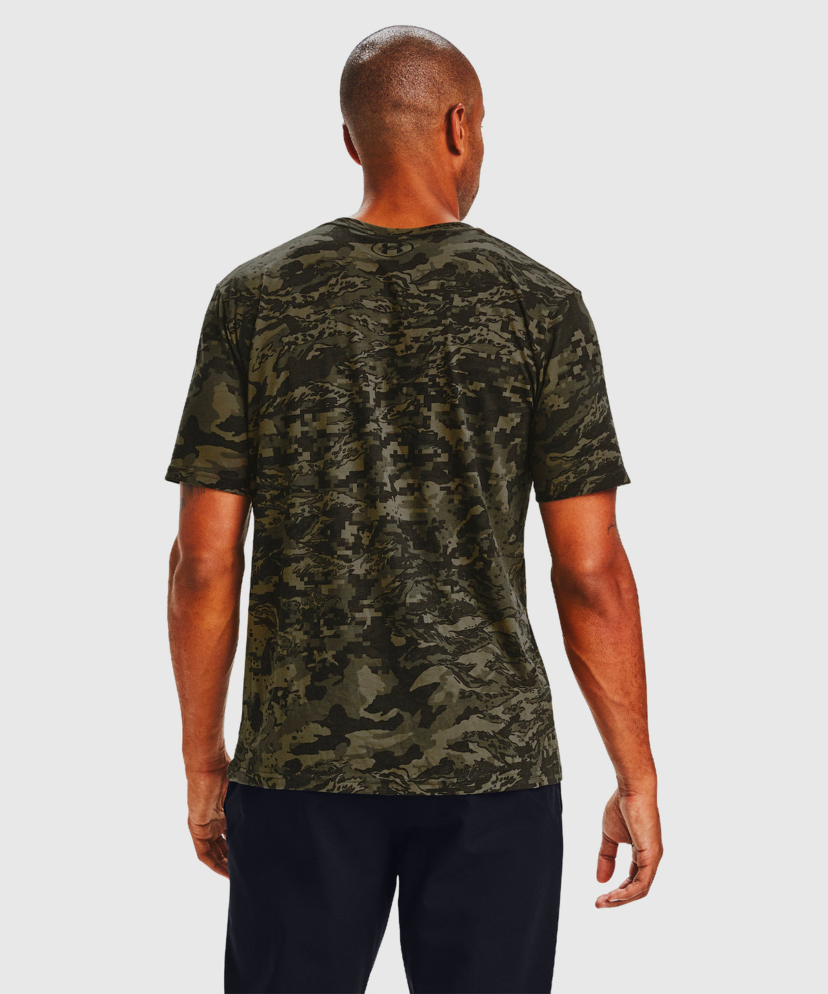 T-Shirt Under Armour Ua Abc Camo - Kaki