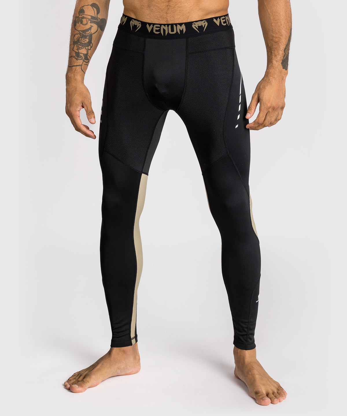 Pantalon de Compression Venum Adrenaline – Noir/Sable