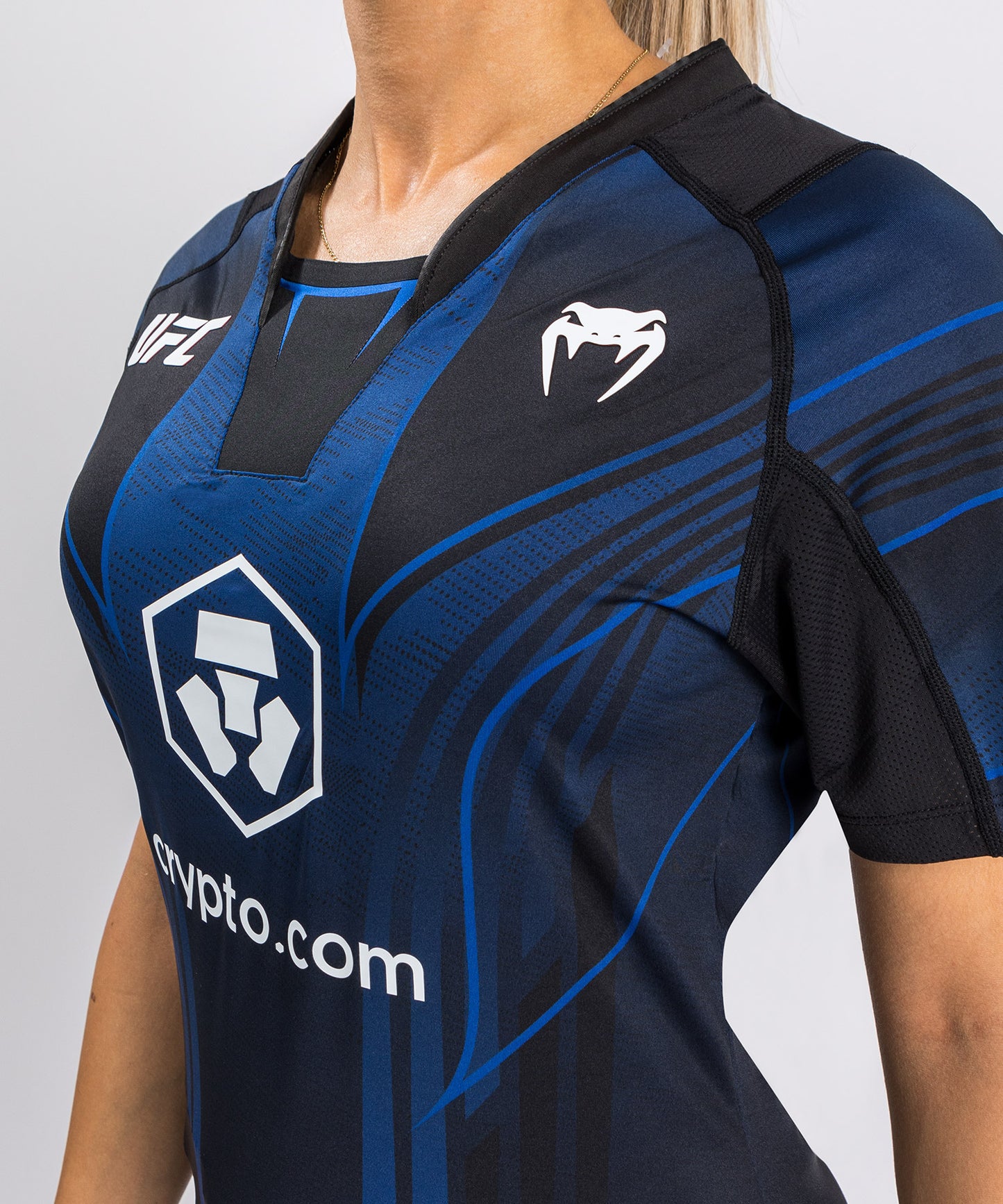 UFC Venum Authentic Fight Night 2.0 Walkout-Trikot für Frauen – Midnight Edition