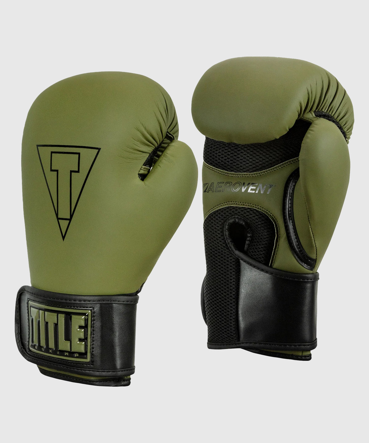 Title Boxing Vegan Fitness Guantoni da Boxe - Cachi/Nero