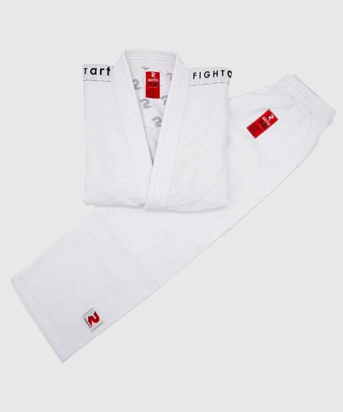 Fight Art Seito Judo Gi de Entrenamiento para Niños - Blanco