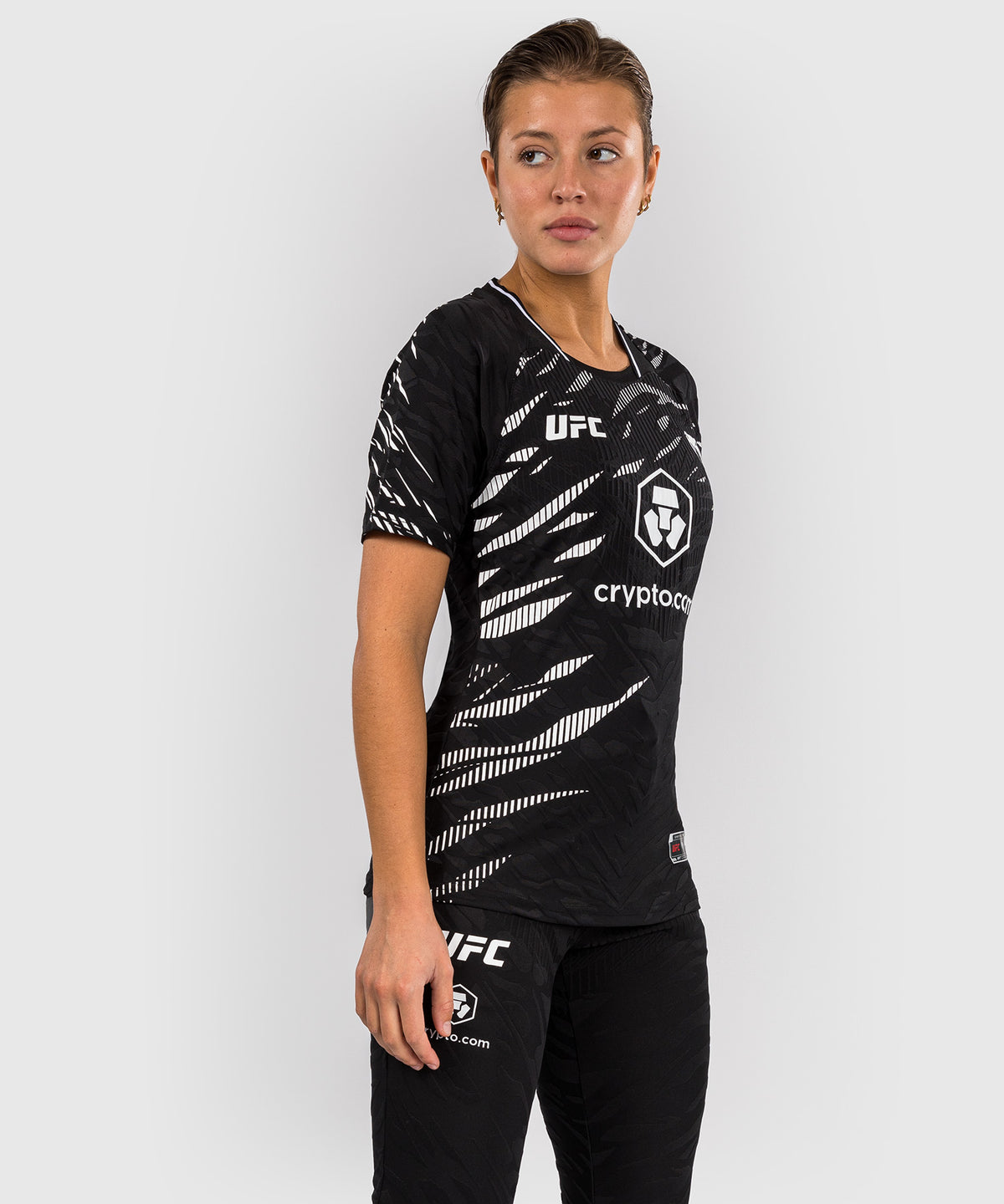 UFC Fusion by Venum Authentic Fight Night Maglietta da Gara per Donna - Nero