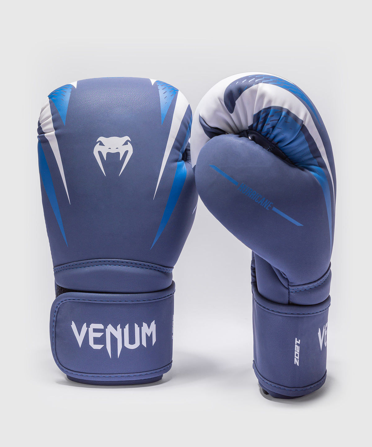 Venum Hurricane Boxhandschuhe – Mitternachtsblau/Weiß
