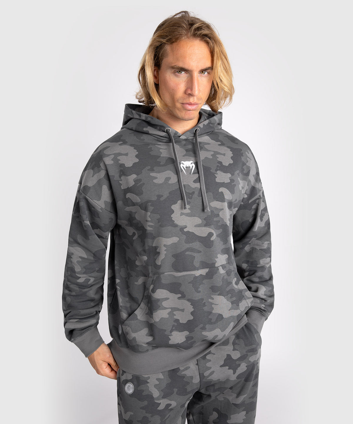 Venum Vortex XL Herren Kapuzenpullover - Anthrazit Camo