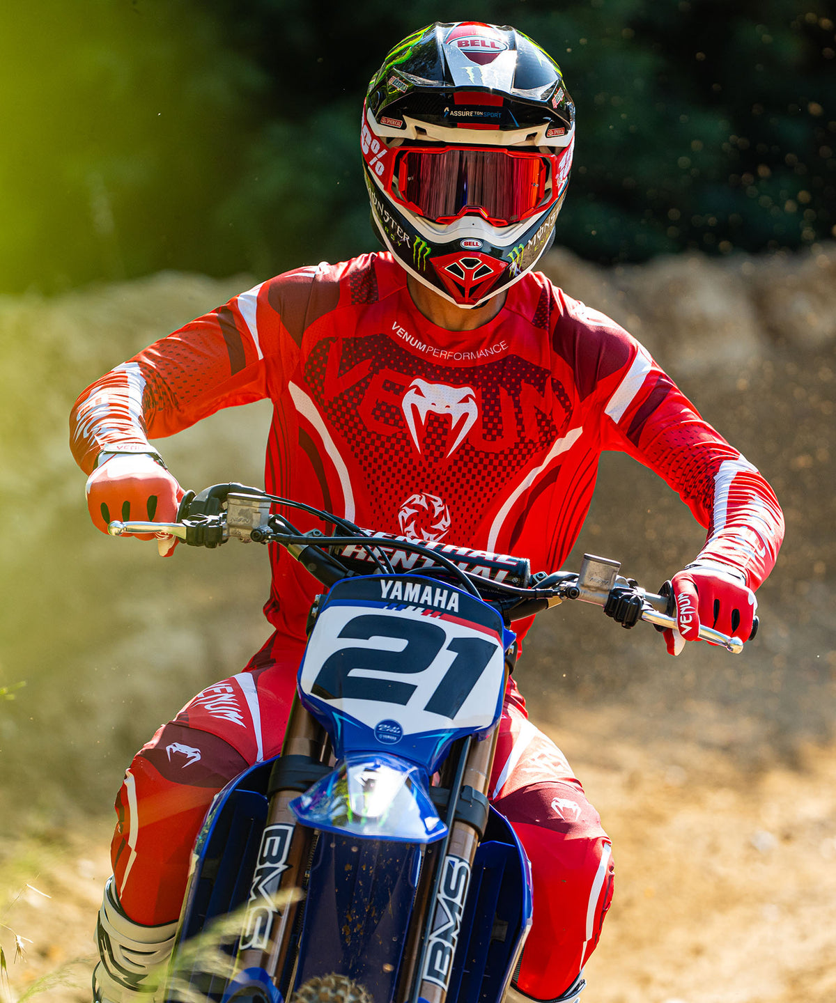 Maillot de Motocross Venum MX Challenger - Rouge
