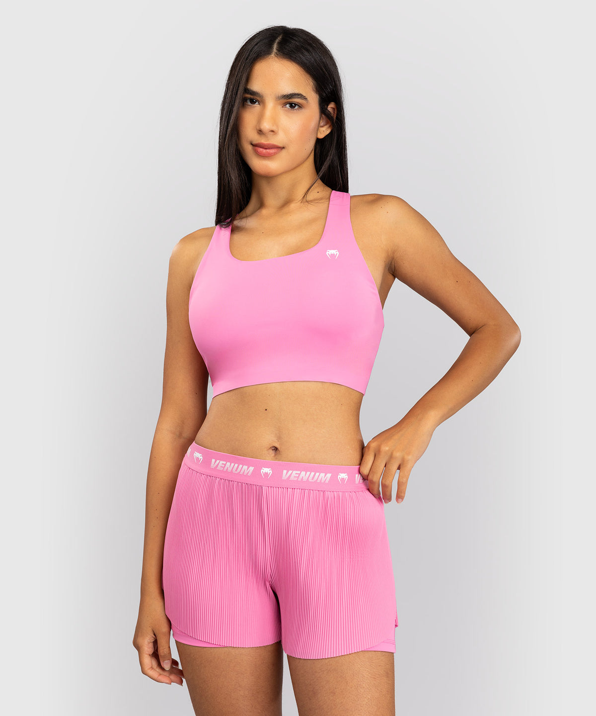 Venum Essential X Sujetador Deportivo Mujer - Rosa Chicle